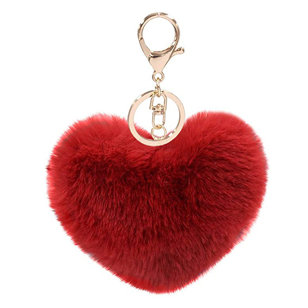 Wholesale 10pcs Love ball DIY keychain